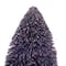 Hello Honey® 6" Purple Bottle Brush Tree with Wood Base